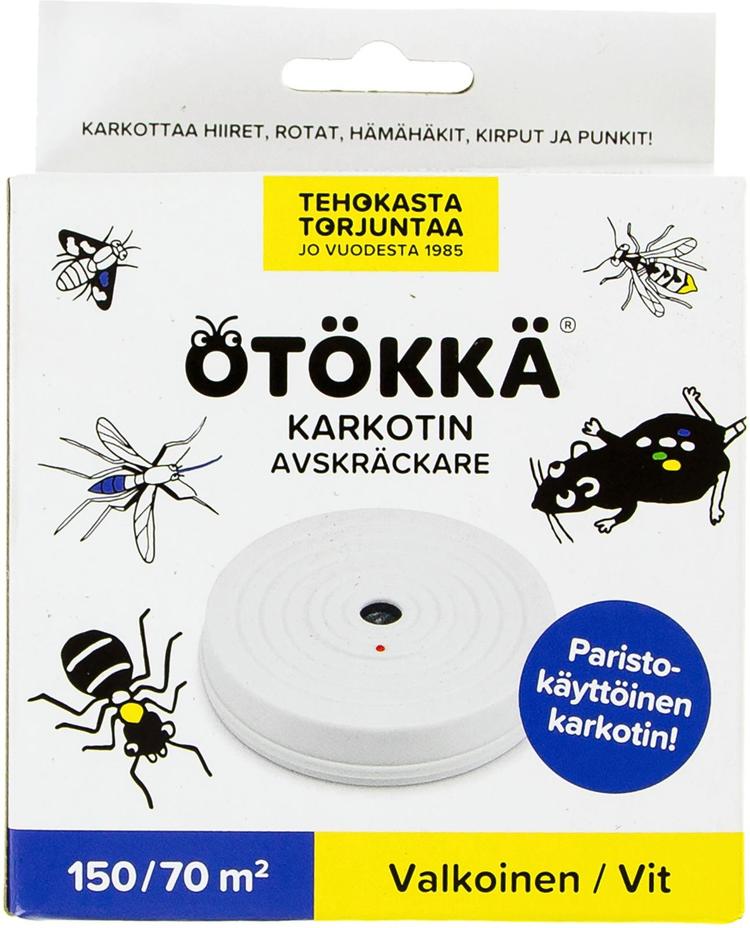 Ötökkä hiiri- ja rottakarkotin paristolla