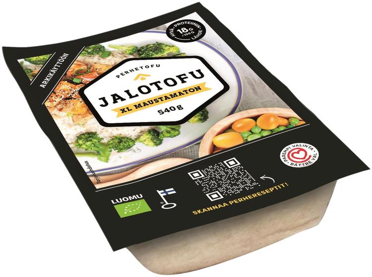 Jalotofu maustamaton tofu 540g luomu