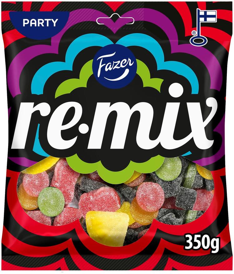 Fazer Remix karkkipussi 350g