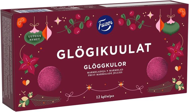 Fazer Glögikuulat 260g makeisrasia