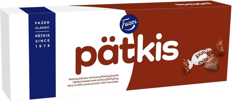 Fazer Pätkis minttutryffeli suklaakonvehti 320g