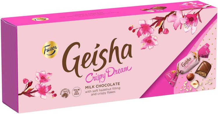 Fazer Geisha crispy dream 270g box