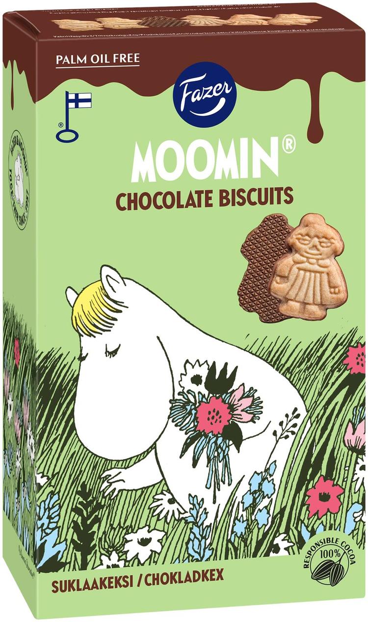 Fazer Moomin suklaakeksi 175g