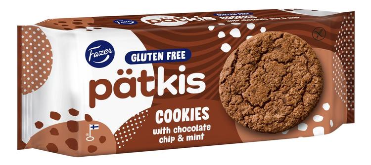 Fazer Pätkis Cookies gluteeniton 140g