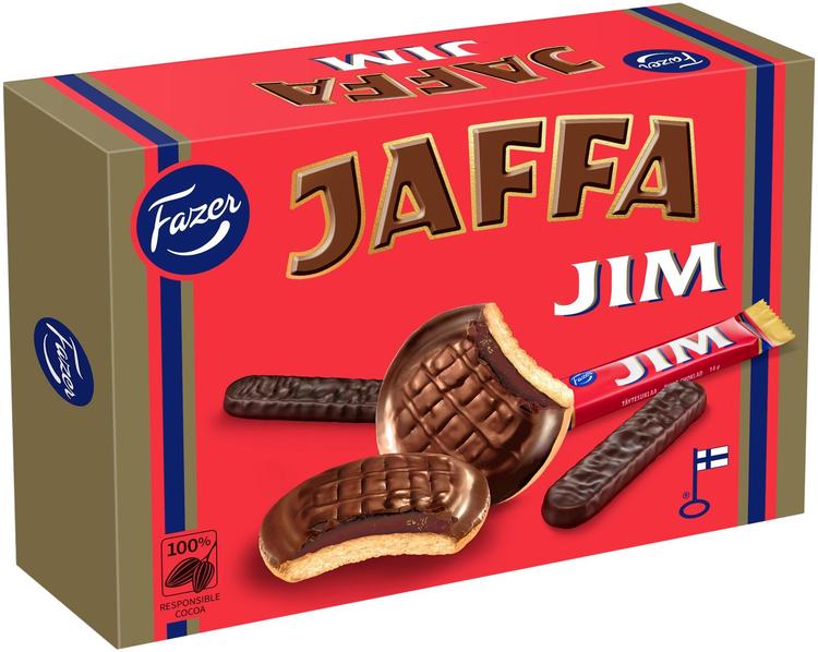 Fazer Jaffa Jim leivoskeksi 300g