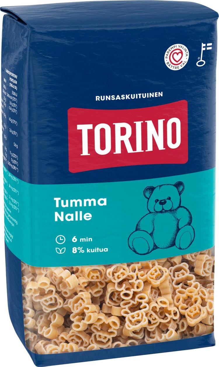 Torino 500g tumma nallepasta