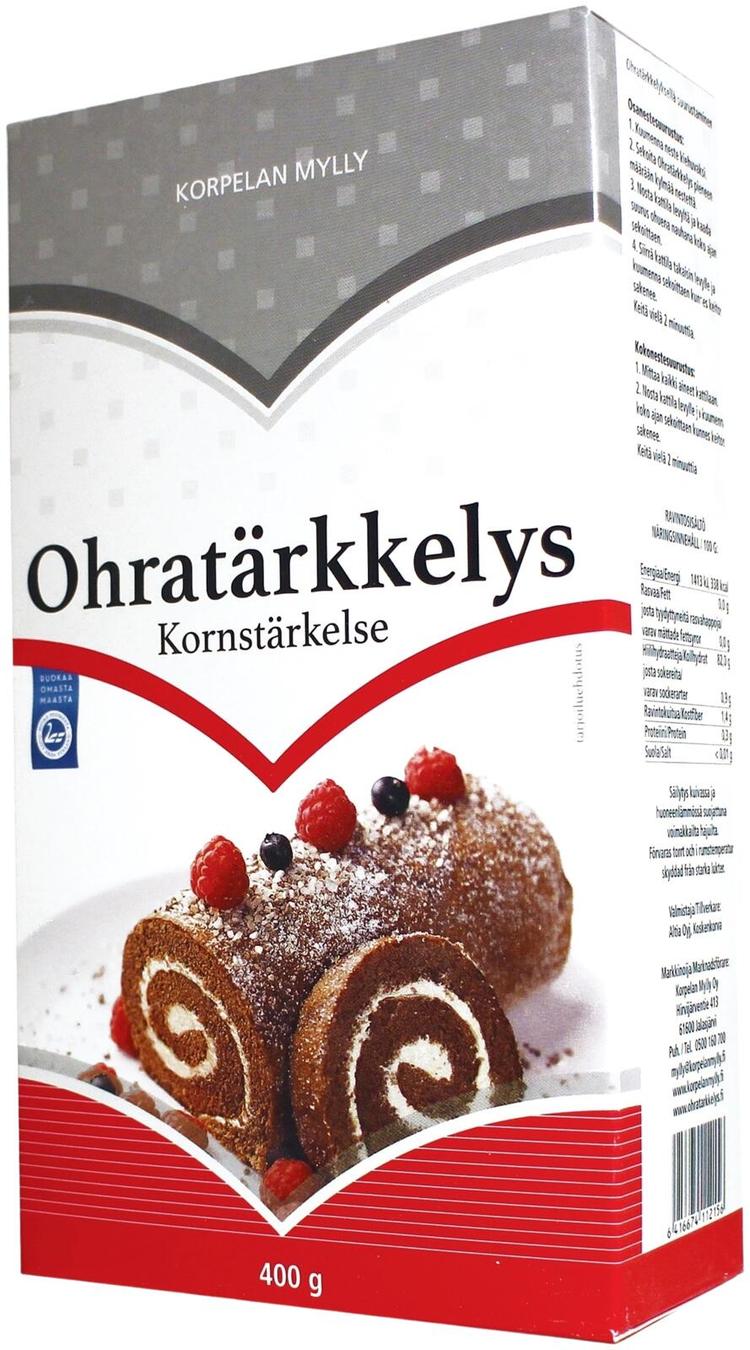 Korpelan Mylly Ohratärkkelys 400 g