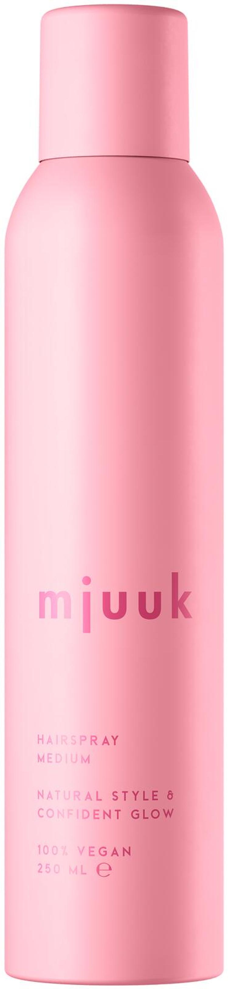 mjuuk hairspray medium hiuskiinne 250 ml