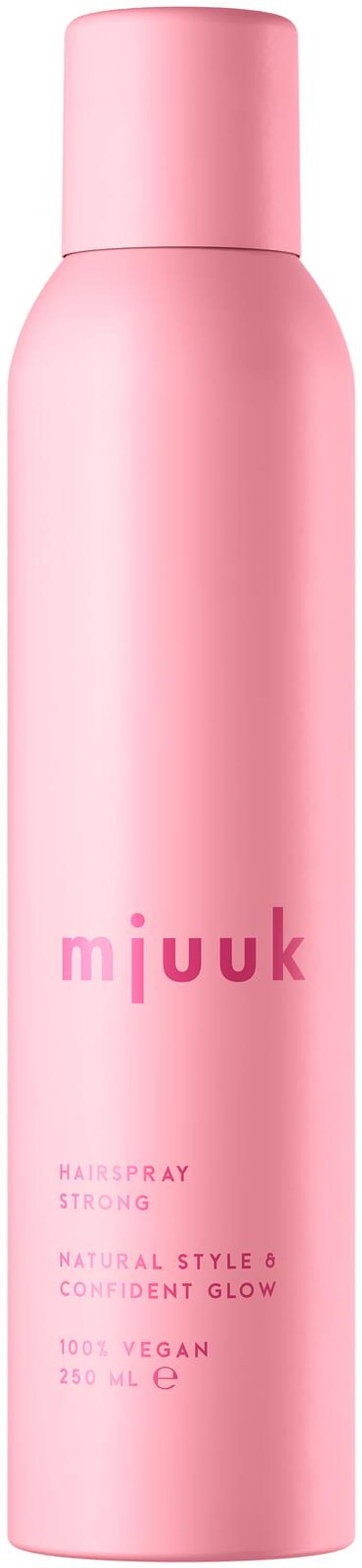 mjuuk hairspray strong hiuskiinne 250 ml