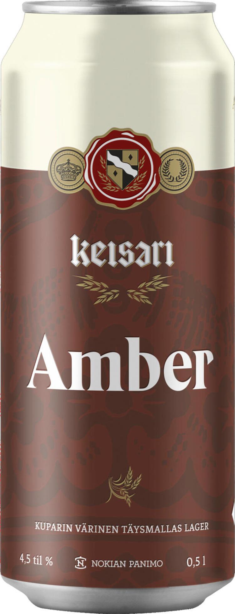 Keisari Amber olut 4,5% 0,5l