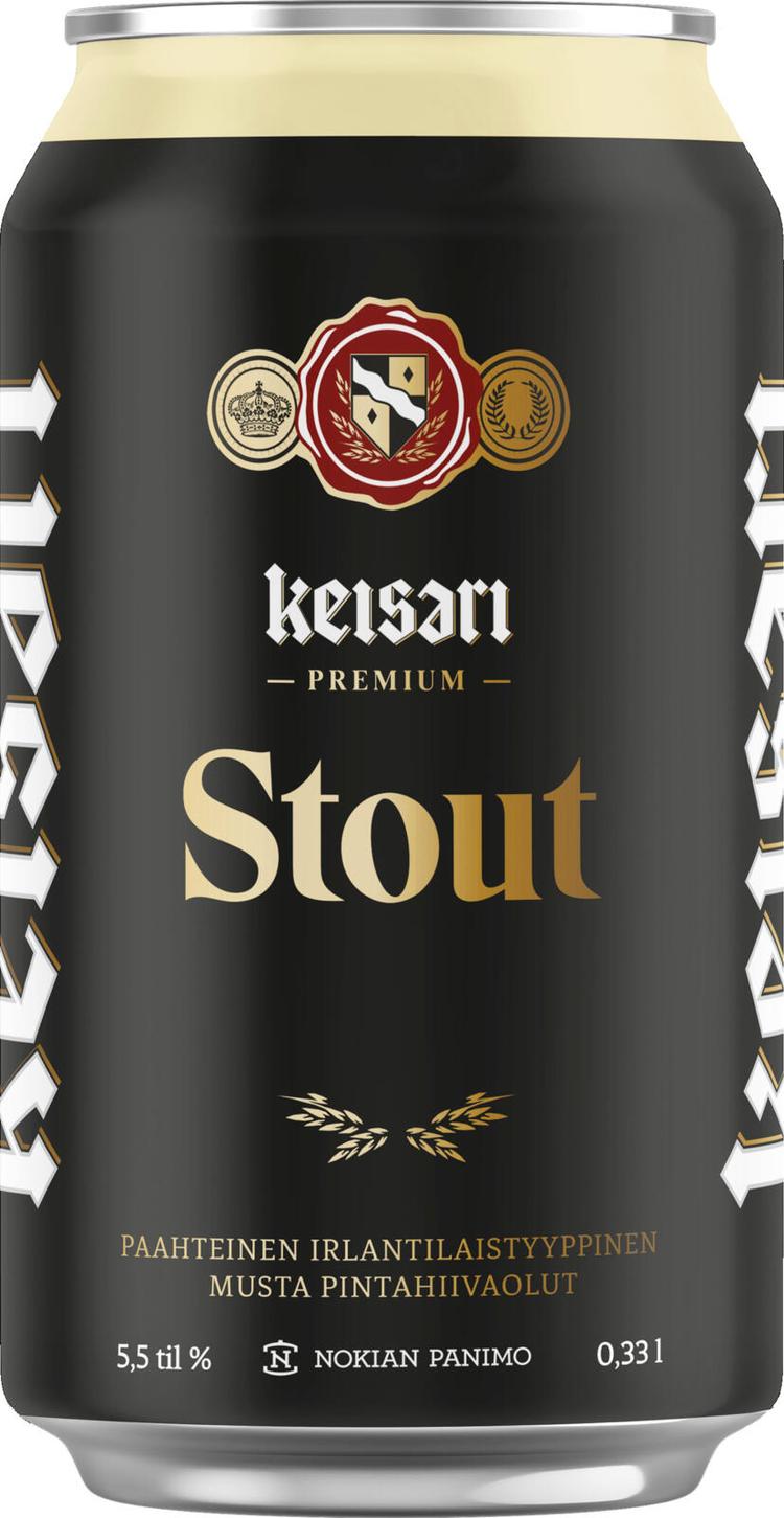 Keisari Stout 5,5 til-% 0,33l