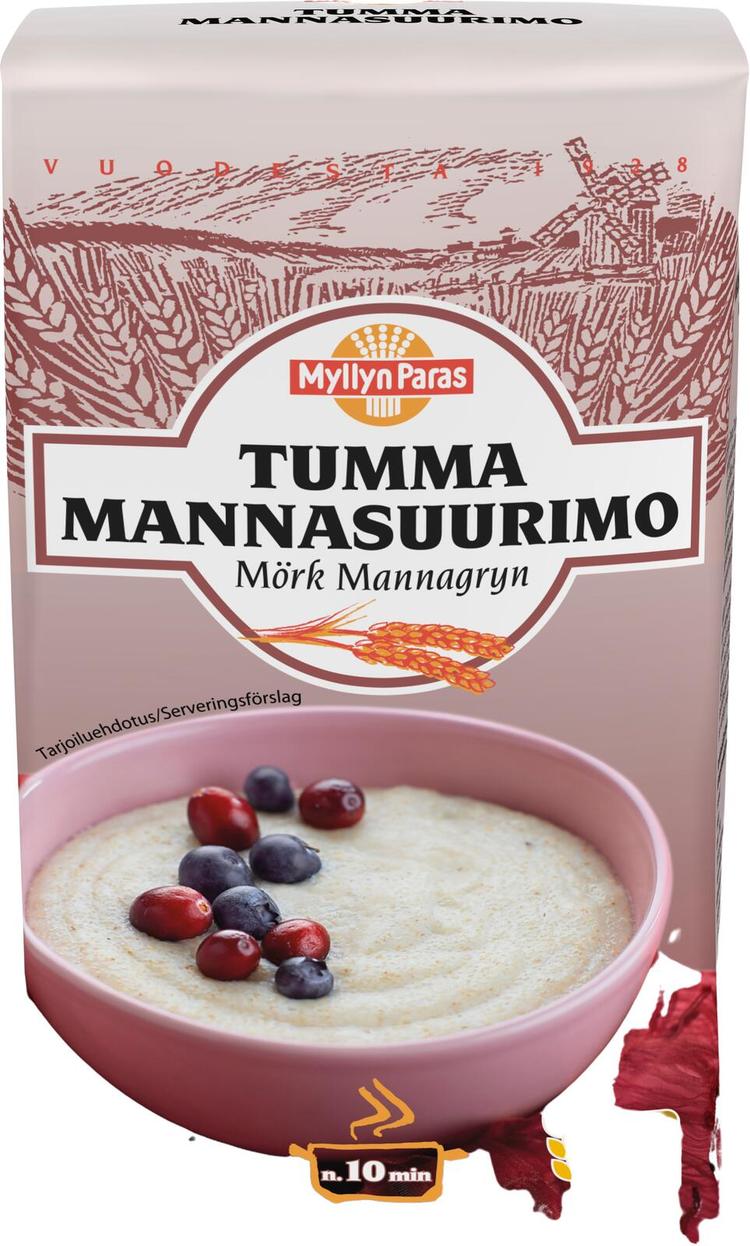 Myllyn Paras Tumma Mannasuurimo 1kg