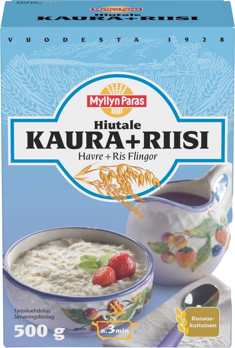 Myllyn Paras Kaura+Riisi Hiutale 500g