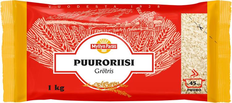 Myllyn Paras Puuroriisi 1kg