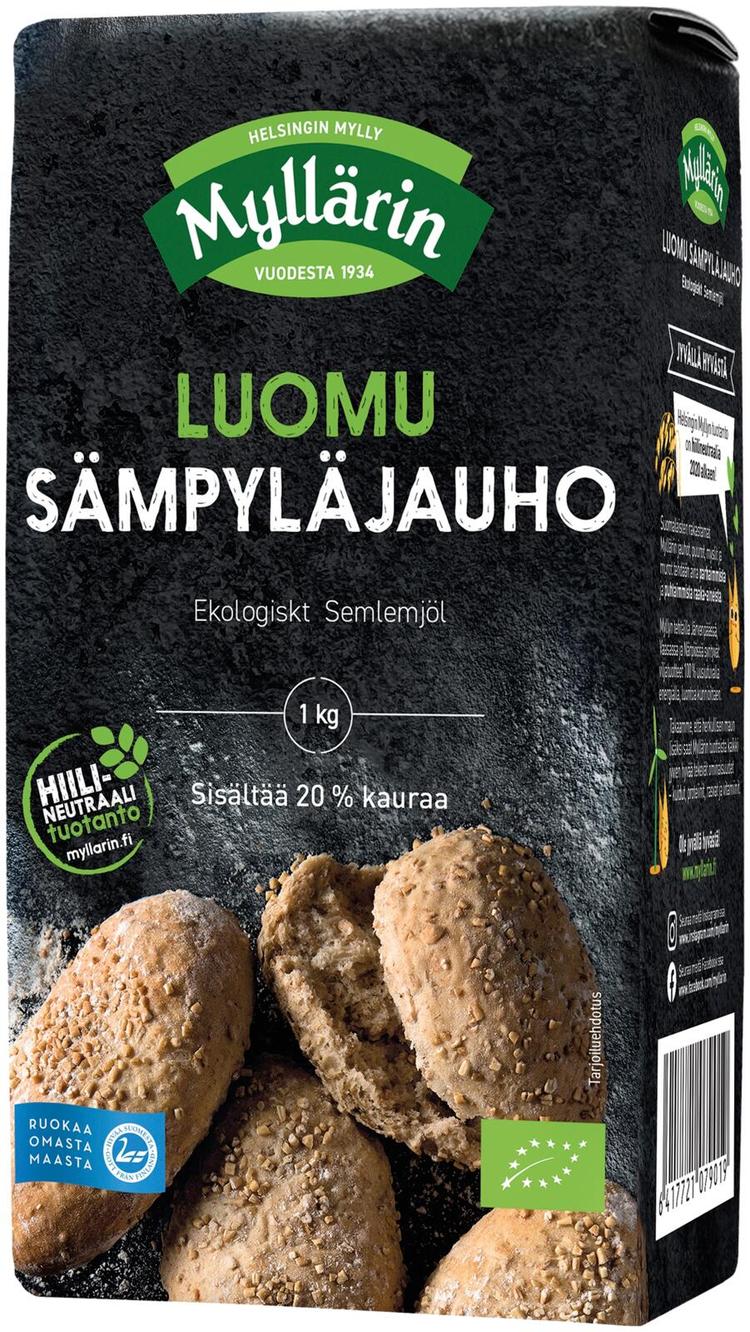 Myllärin Luomu Sämpyläjauho 1 kg