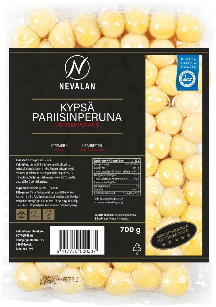 NEVALAN FARMIHERKUT pariisinperuna 700g