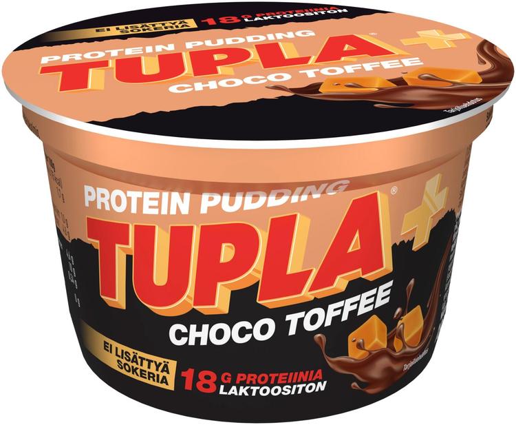 TUPLA+ laktoositon choco toffee proteiinivanukas 180g