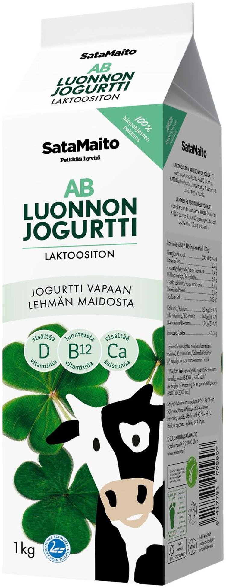Satamaito Vapaan Lehm n Luonnonjogurtti 1kg S kaupat Ruoan Verkkokauppa Satamaito Vapaan Lehm n Luonnonjogurtti 1kg S kaupat Ruoan Verkkokauppa