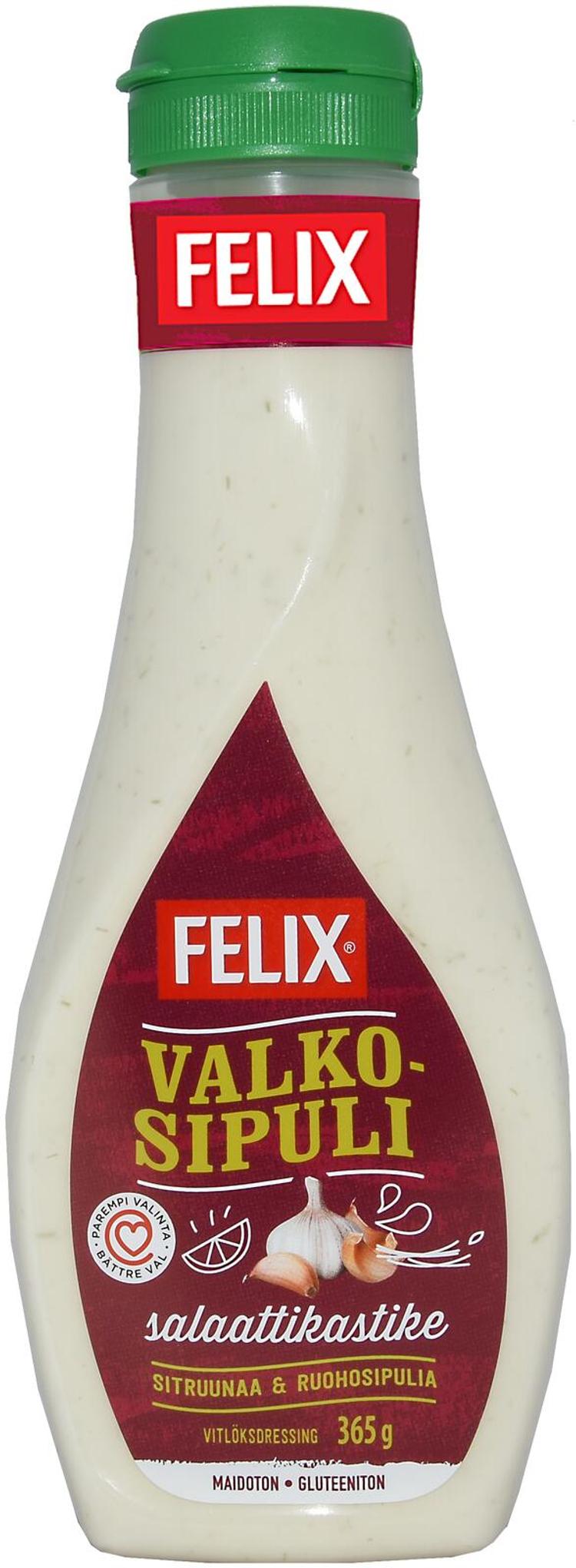 Felix valkosipuli salaattikastike 365g