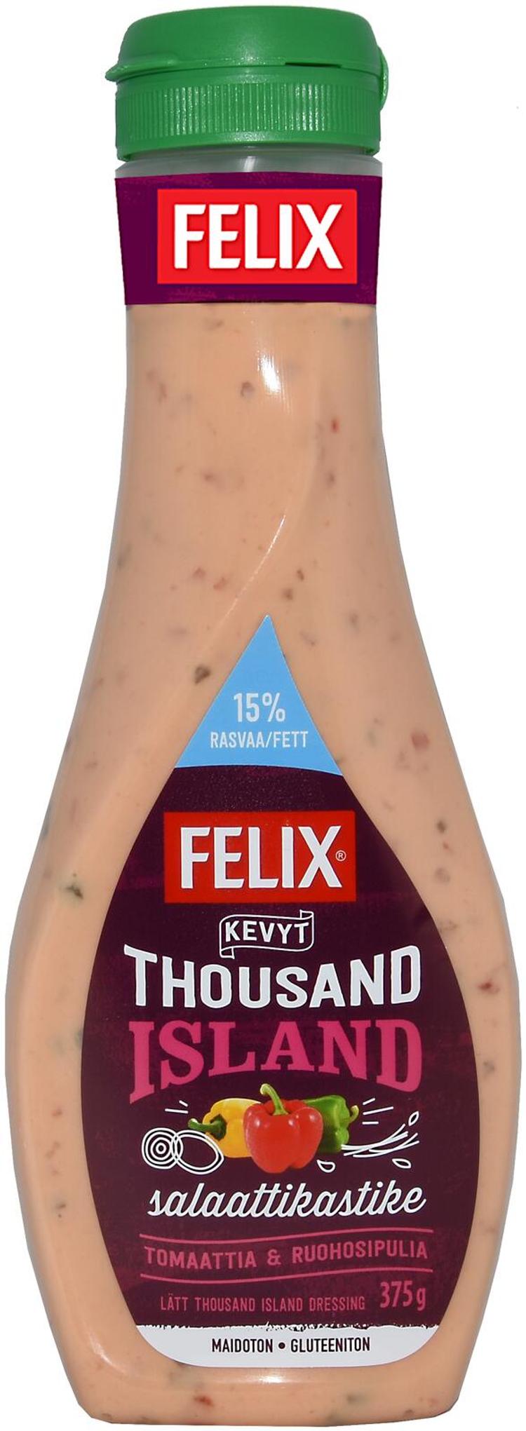 Felix kevyt thousand island salaattikastike 375g