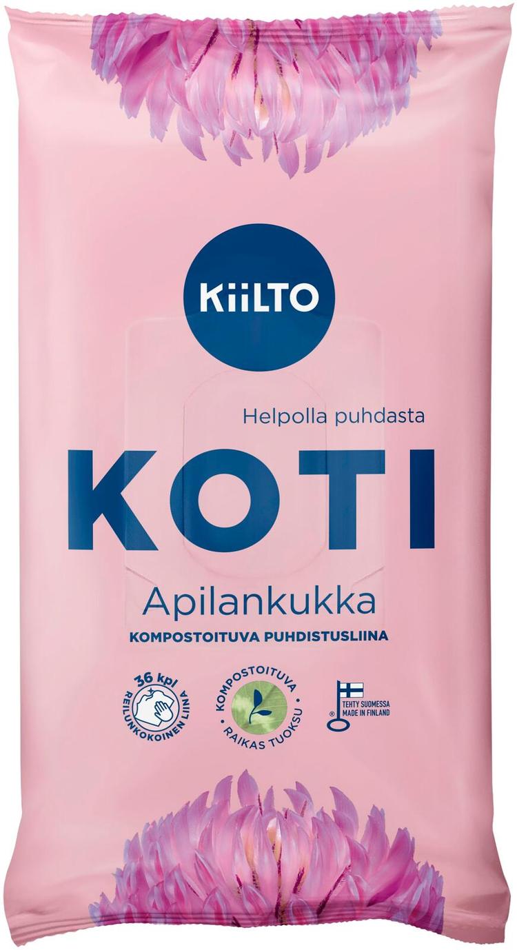 Kiilto Koti yleispuhdistusliina Apilankukka 36 kpl