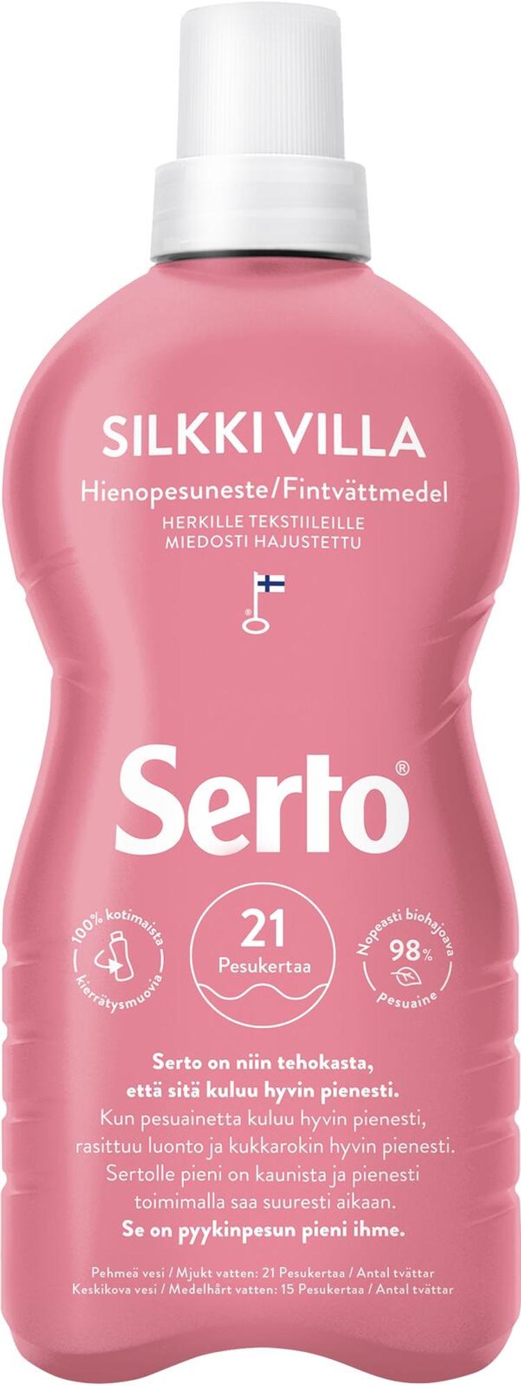 Serto SilkkiVIlla Pyykinpesuneste 750 ml