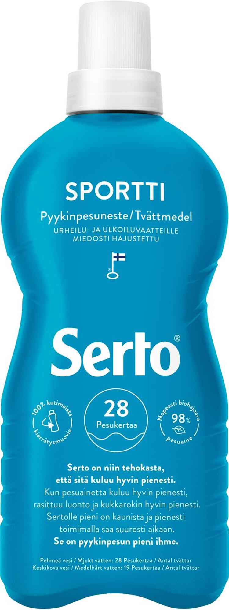 Serto Sportti Pyykinpesuneste 750 ml