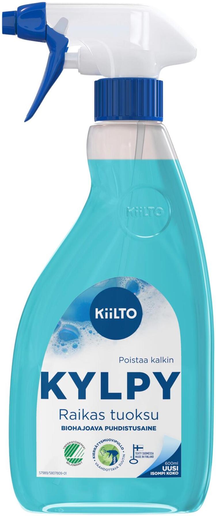 Kiilto Kylpy biohajoava puhdistussuihke 600 ml