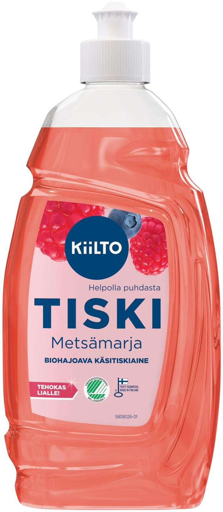 Kiilto biohajoava käsitiskiaine Metsämarja 500 ml