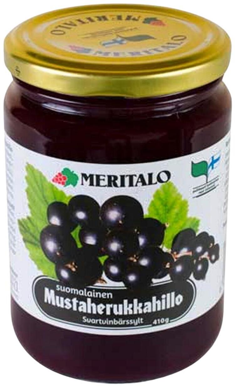 Meritalo Suomalainen Mustaherukkahillo 410g