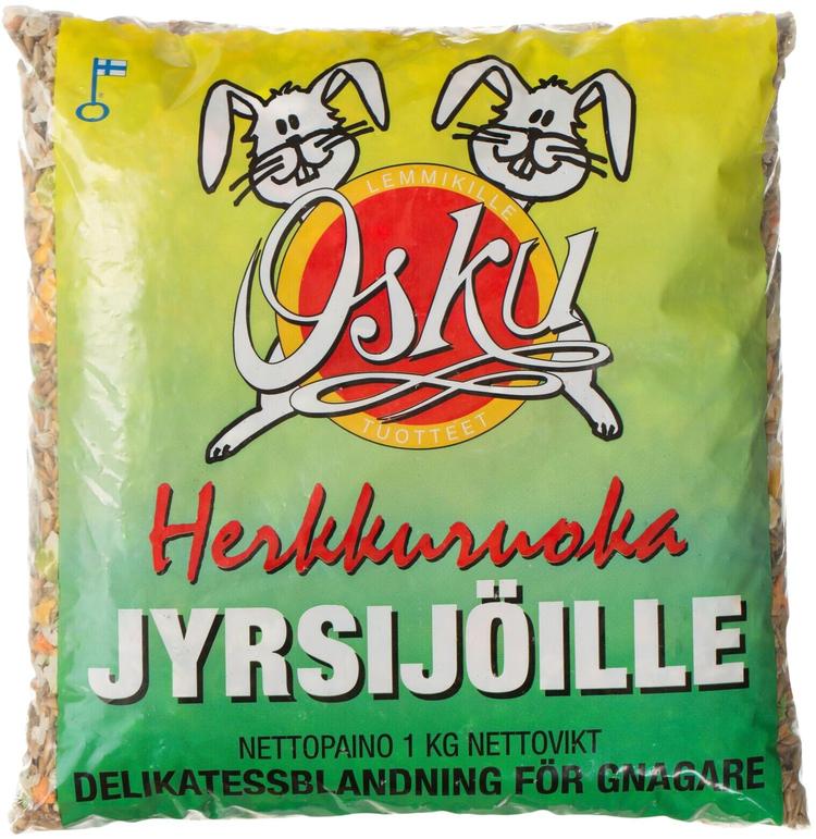 Osku 1kg herkkuruoka jyrsijöille