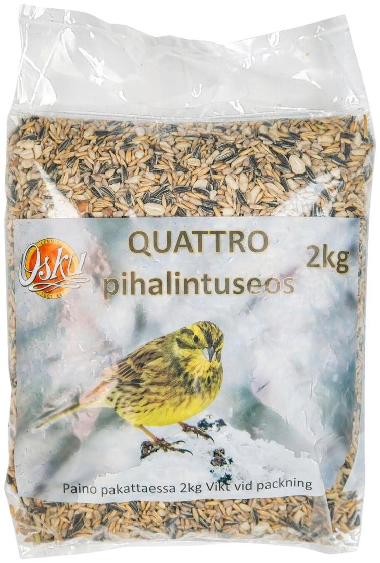 Osku 2 kg quattro pihalintuseos