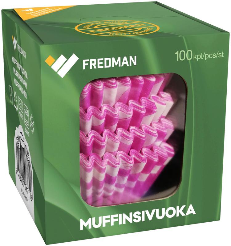 Fredman muffinsivuoka 100kpl