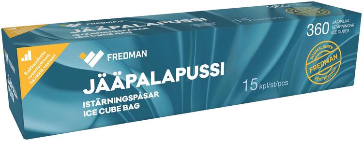 Fredman jääpalapussi 15kpl