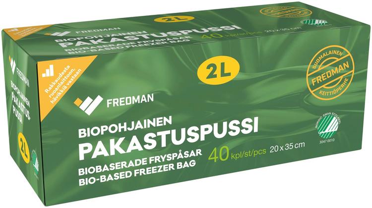 Fredman Eko pakastuspussi 2l 40kpl