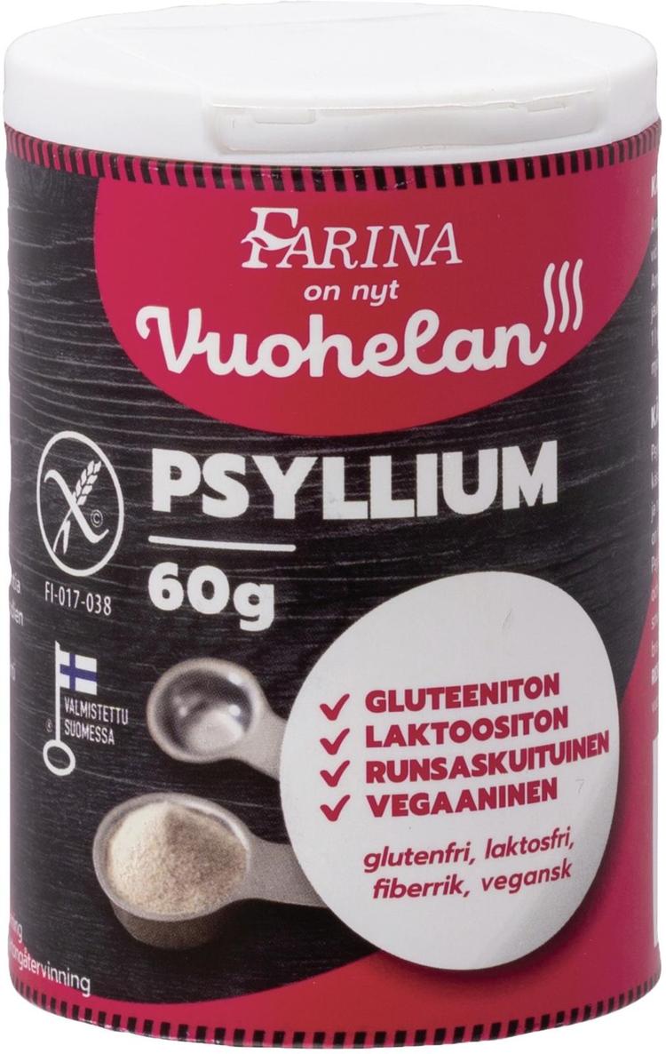 Vuohelan Psyllium 60g