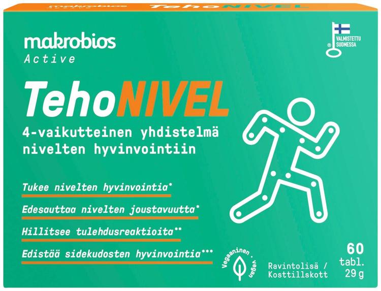 Makrobios Teho Nivel 60 tablettia 29g | S-kaupat ruoan verkkokauppa