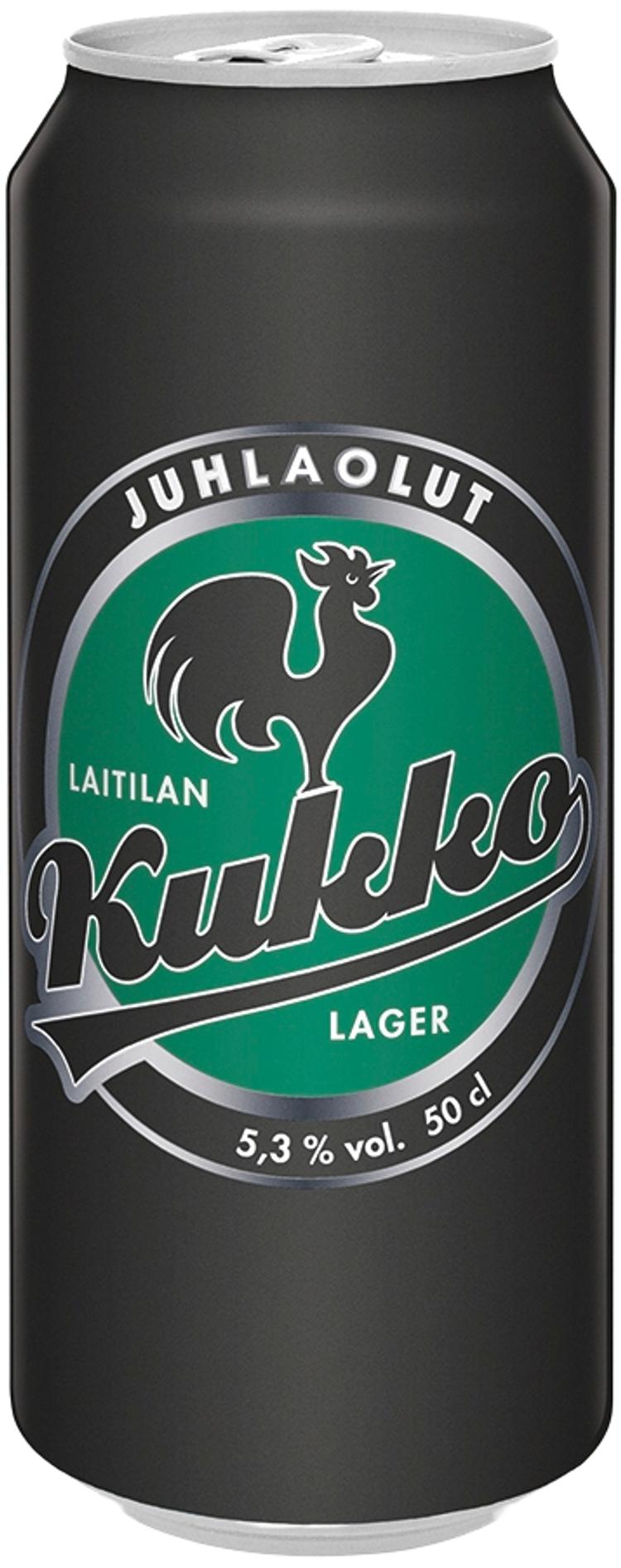 Laitilan Kukko Lager 5,3% 0,5L Juhlaolut