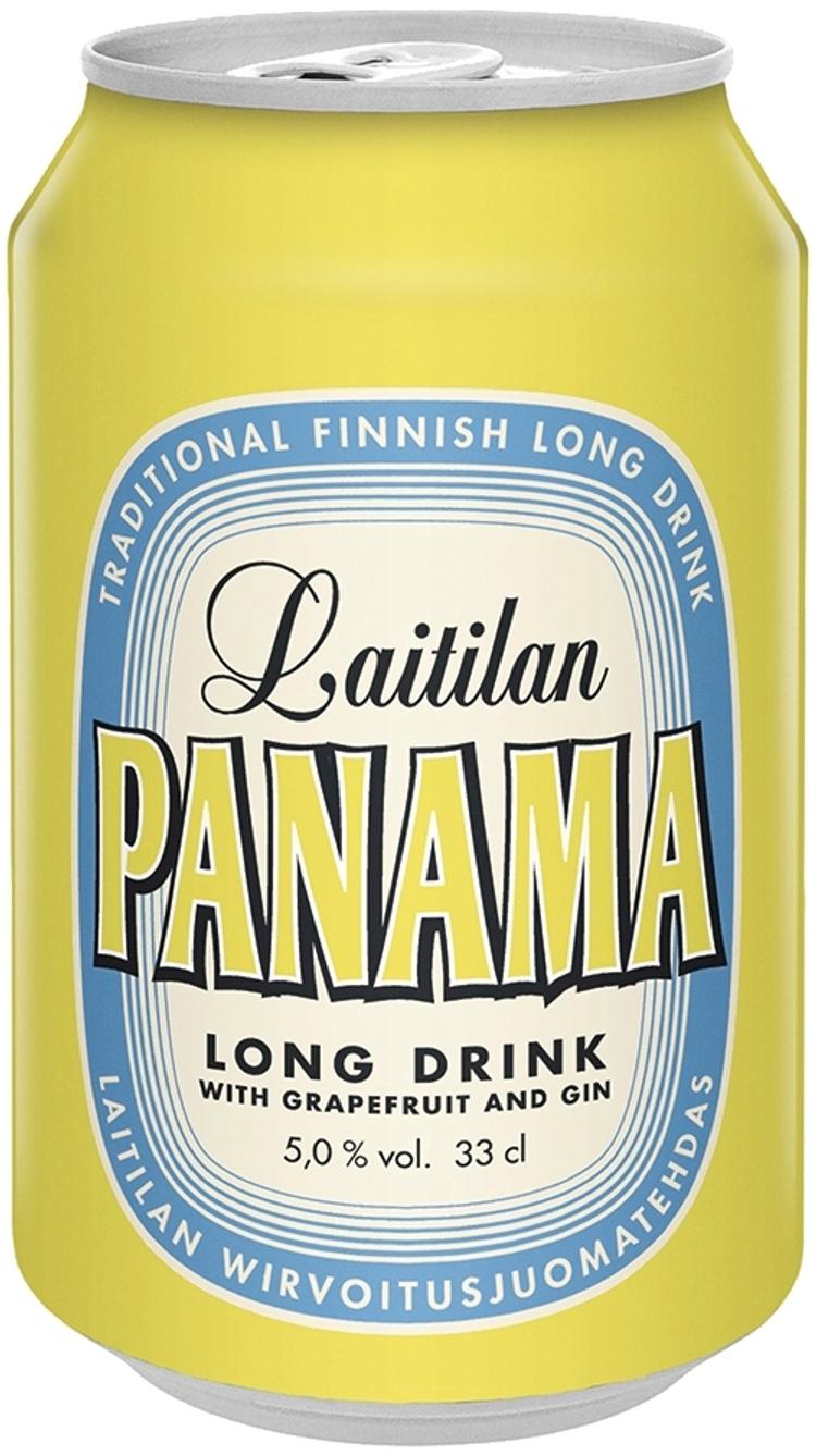 Laitilan Panama 5,0% 0,33L long drink with grapefruit and gin