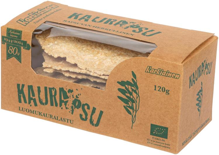 Karkiainen Kaurapsu luomukauralastu 120 g