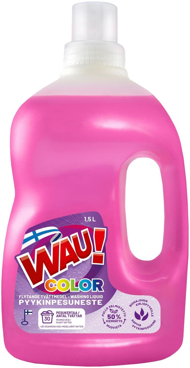 WAU! Pyykinpesuneste 1,5 L Color