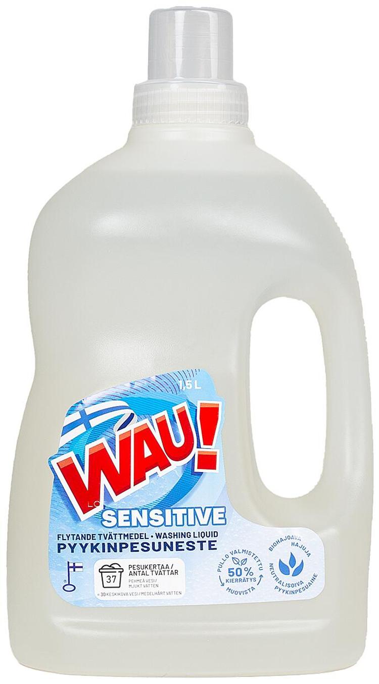 WAU! Pyykinpesuneste 1,5 L Sensitive