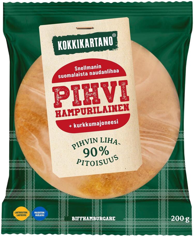 Kokkikartano Pihvihampurilainen 200g