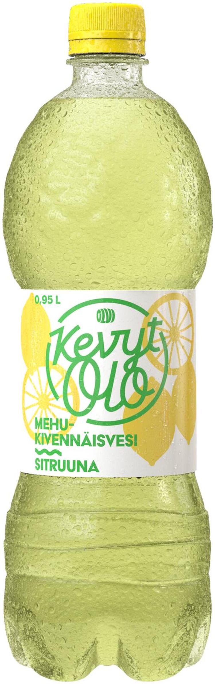 KevytOlo Sitruuna mehukivennäisvesi 0,95 l kmp