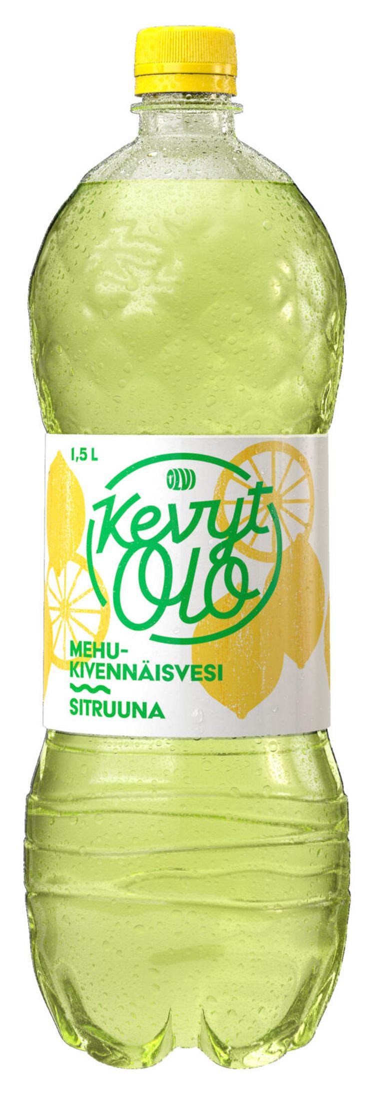 OLVI KevytOlo Sitruuna mehukivennäisvesi 1,5 l kmp