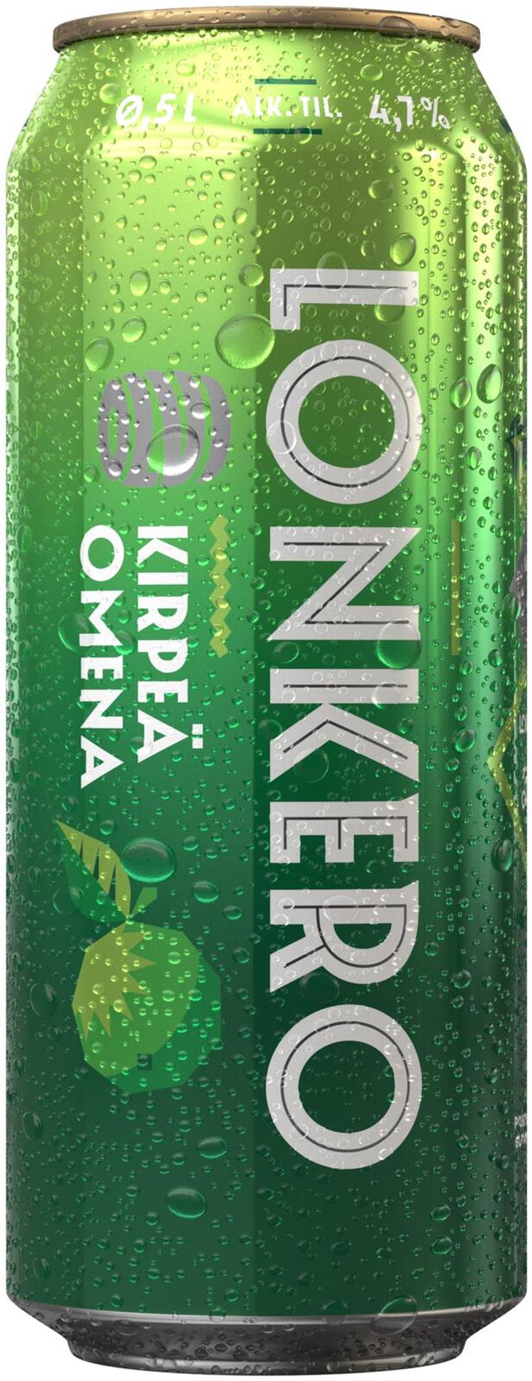 OLVI Kirpeä Omena lonkero 4,7 % 0,5 l tlk