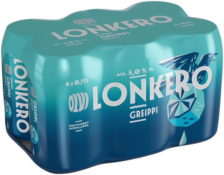 6xOLVI Greippi lonkero 5,0 % 0,33 l tlk