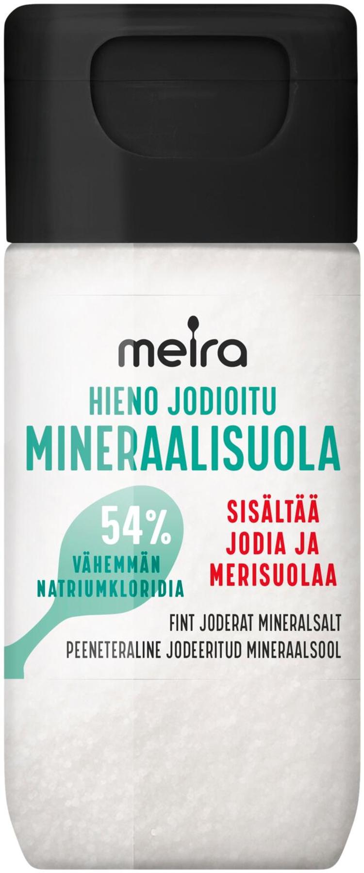 Meira Mineraalisuola hieno jodioitu 80g