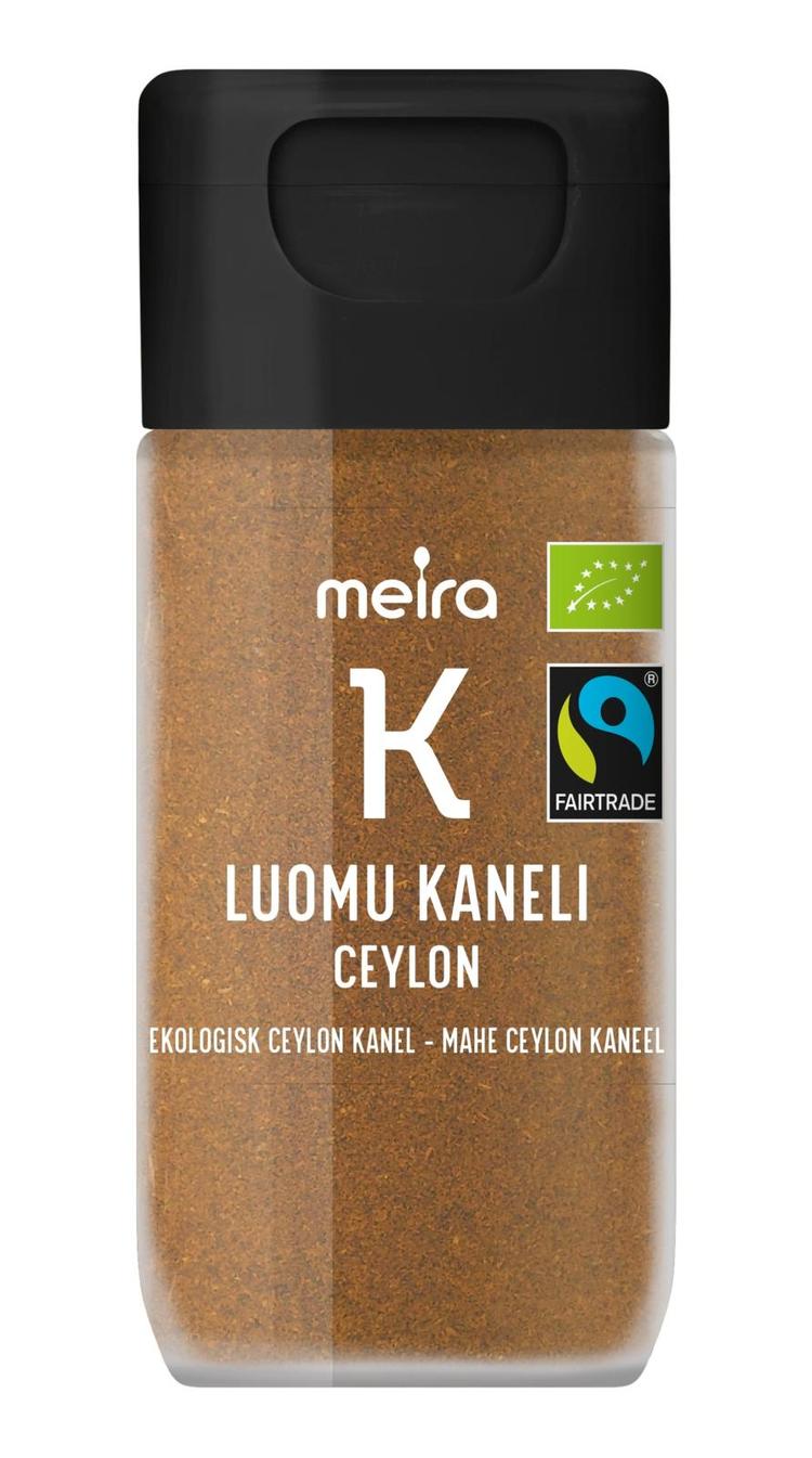 Meira Luomu jauhettu kaneli Ceylon Reilu kauppa 22g