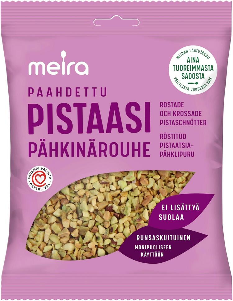 Meira Paahdettu pistaasipähkinärouhe 70g